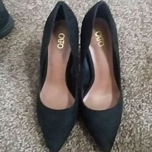 Cato Stilleto Suede Heels